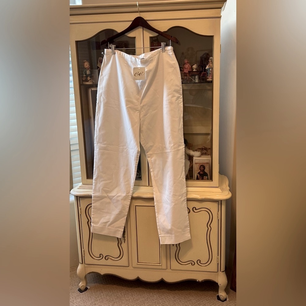 Vintage NWT Essential Elements HIGH WAISTED PANTS SIDE ZIPPER WMNS 18 ♥️♥️